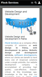 Mobile Screenshot of flockservices.com